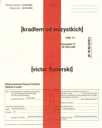 [kradłem od wszystkich], Victor Ficnerski