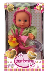 LALKA SIKAJĄCA Z KACZKĄ, SMILY PLAY