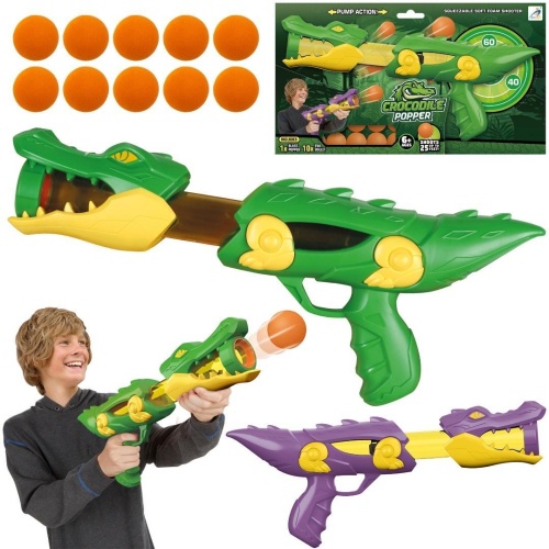 Pistolet krokodyl na miękkie kulki, Trifox