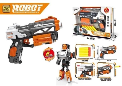 Pistolet robot, Merkpol