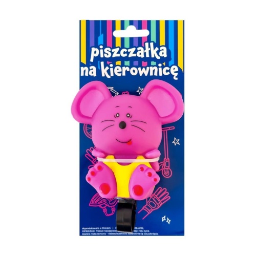 Piszczałka na kierownicę myszka, Be-Happy Gifts