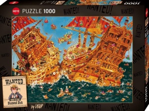 PUZZLE 1000 WANTED!-DICK, LOUP, HEYE