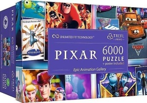 PUZZLE 6000 DISNEY PIXAR COLLECTION TREFL, TREFL