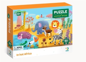 PUZZLE 60 W GORĄCEJ AFRYCE, DODO