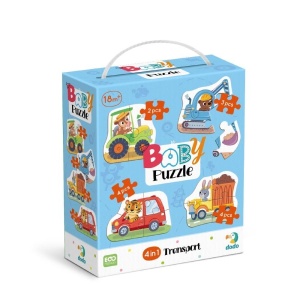 BABY PUZZLE 4W1 TRANSPORT, DODO