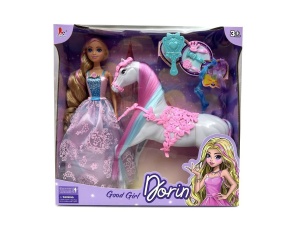 LALKA Z KONIEM 29CM, ARTYK