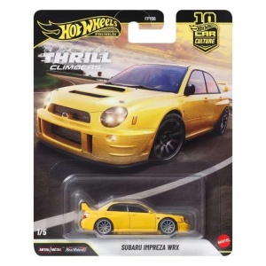 HOT WHEELS KULTOWE AUTA SUBARU IMPREZA WRX, MATTEL