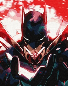 MALOWANIE PO NUMERACH - BATMAN: MROCZNY.. 40X50CM