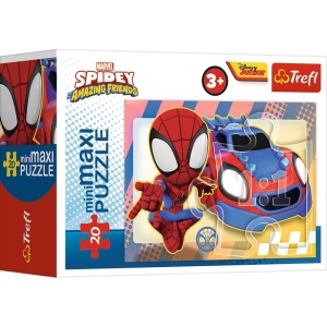 PUZZLE 20 MINIMAXI-NIESAMOWITY SPIDEY 3 TREFL