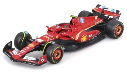 Ferrari SF-24 With Helmet 2024 Imola Italy