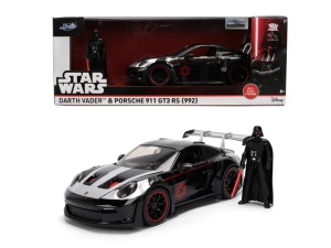JADA STAR WARS PORSCHE 911 GT3 1:24+FIG, JADA