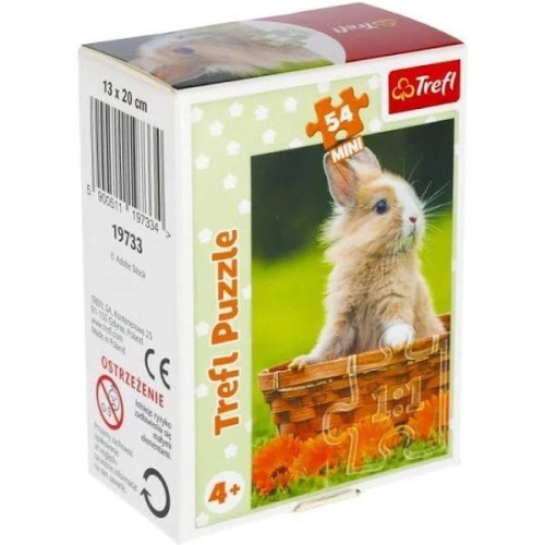 Puzzle 54 mini Urocze zwierzątka 2 TREFL, Trefl