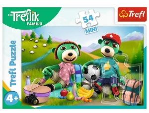 PUZZLE 54 MINI WESOŁY ŚWIAT TREFLIKÓW 4 TREFL