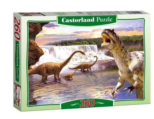 Puzzle 260 Dinozaury w wodzie CASTOR, Castorland