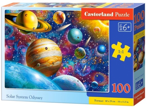 Puzzle 100 Solar System Odyssey CASTOR, Castorland