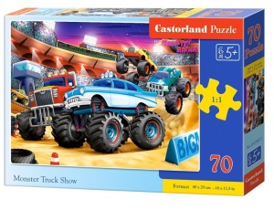 PUZZLE 70 MONSTER TRUCK SHOW CASTOR, CASTORLAND