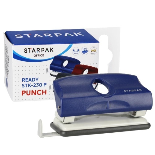 Dziurkacz STK-230 P granatowy, STARPAK