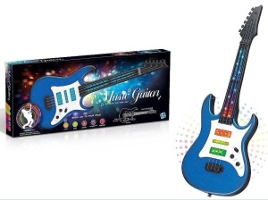 GITARA NA BATERIE ŚWIATŁO I DŹWIĘK, ADAR