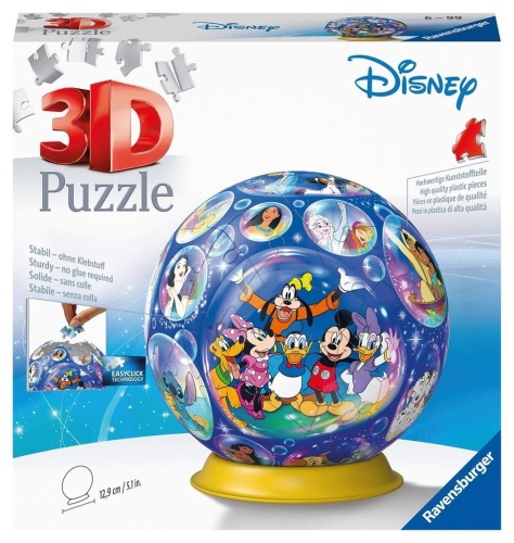 Puzzle 3D Kula Disney, Ravensburger