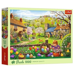 PUZZLE 1000 POSZUKIWANIE WIELKANOCNYCH JAJEK