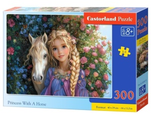 PUZZLE 300 PRINCESS WITH A HORSE, CASTORLAND