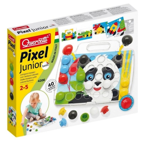 Mozaika Pixel Junior Basic Panda, Quercetti