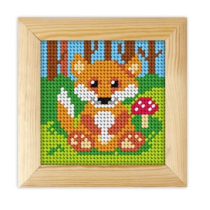 HAFT Z RAMKĄ. MOJE PIERWSZE WYSZYWANIE - LISEK