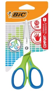 NOŻYCZKI COMFORT L 13CM BIC, BIC