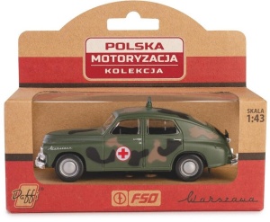 KOLEKCJA PRL-U WARSZAWA M-20 SANITARKA WOJSKOWA