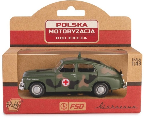 Kolekcja PRL-u Warszawa M-20 Sanitarka Wojskowa