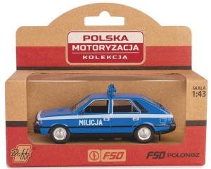 KOLEKCJA PRL-U POLONEZ MILICJA, DAFFI