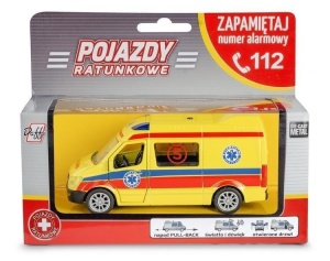 POJAZD RATUNKOWY - AMBULANS, DAFFI