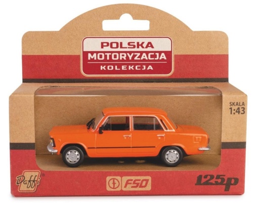 Fiat 125p MR pomarańczowy, Daffi