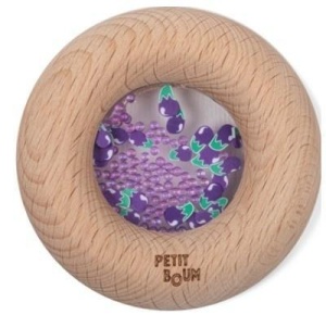 GRZECHOTKA DREWNIANA SENSORYCZNA BAKŁAŻAN