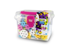 KLOCKI MELI BASIC CONSTRUCTOR PINK TRAVEL BOX 250