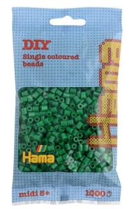 KORALIKI MIDI W WORECZKU 1000EL ZIELONE, HAMA
