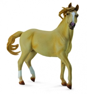 KOŃ MUSTANG LIGHT PALOMINO DELUXE, COLLECTA