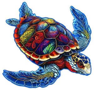 PUZZLE 189 DREWNIANE ŻÓŁW, RECENT TOYS