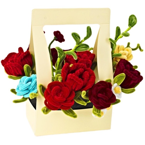 Kwiaty DIY bukiet, Madej