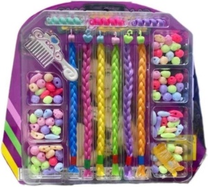 ZESTAW DO WŁOSÓW Z WARKOCZYKAMI, MERKPOL