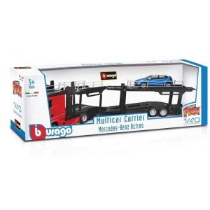 STR. FIRE MULTICAR CARRIER MERCEDENS 1:43 BBURAGO