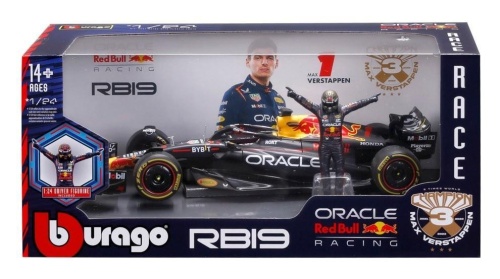 Race Formula W/Driver Figure - Oracle Red Bull RB