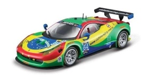 FERRARI 458 ITALIA GT3 2015 GREEN 1:43 BBURAGO