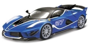 FERRARI FXX-K EVO #27 BLUE 1:18 BBURAGO, BBURAGO