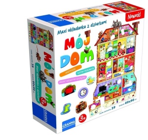 UKŁADANKA MAXI MÓJ DOM GRANNA, GRANNA