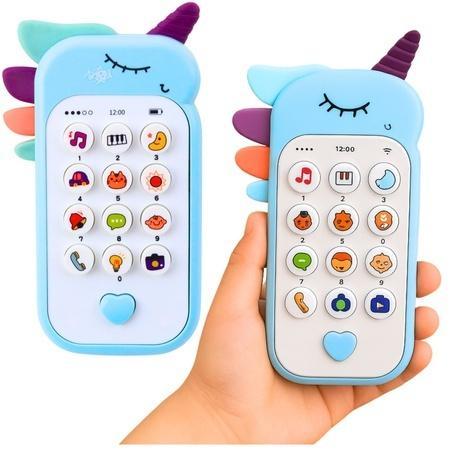 Telefon intraktywny niebieski, Leantoys