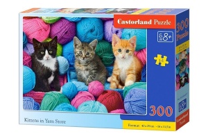 PUZZLE 300 KITTENS IN YARN STORE CASTOR