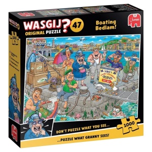 PUZZLE 1000 WASGIJ JUMBO RETRO REJS MARZEŃ