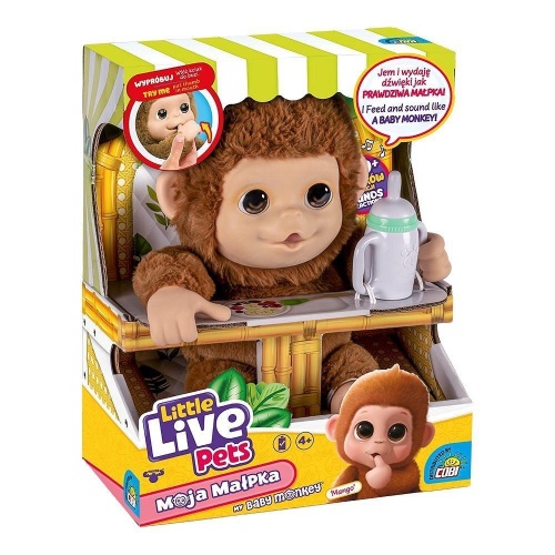 Little Live Pets - Moja małpka Mango, Cobi