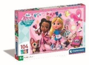 PUZZLE 104 SUPER KOLOR ALICE`S WONDERLAND BAKERY